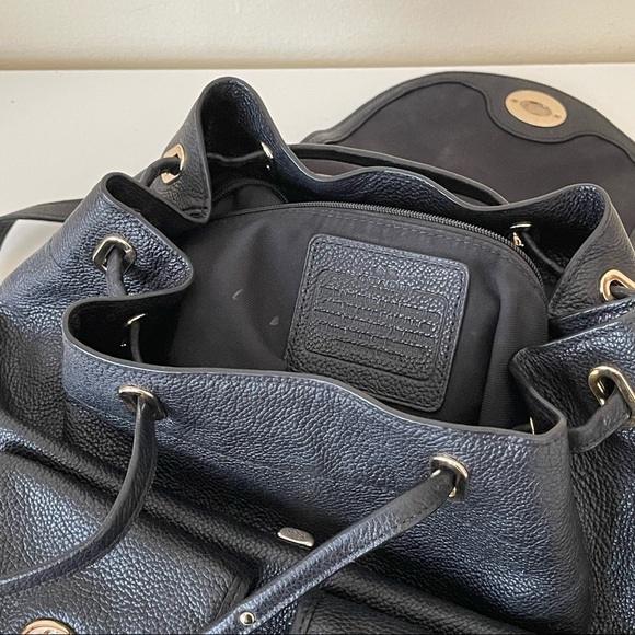 Coach turn lock backpack main image 7